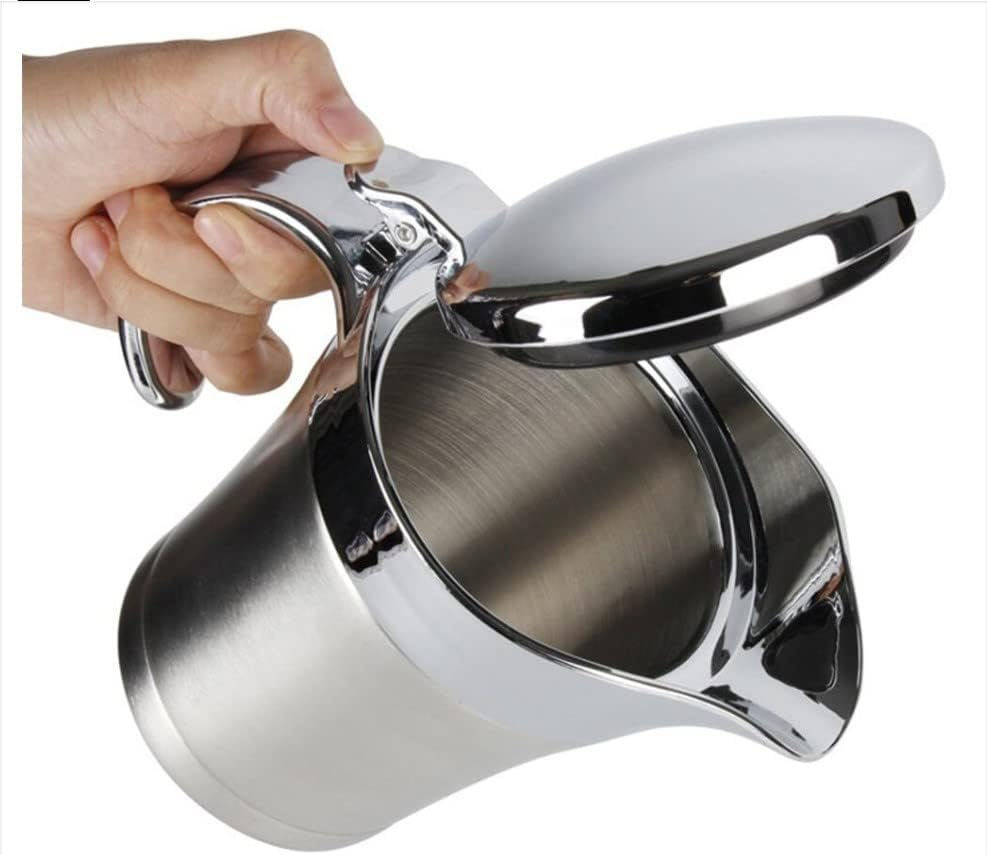 450Ml Gravy Boat Stainless Steel Body &ndash; Double Insulated Jug Ideal for Gravy, Custard & Cream image number 3