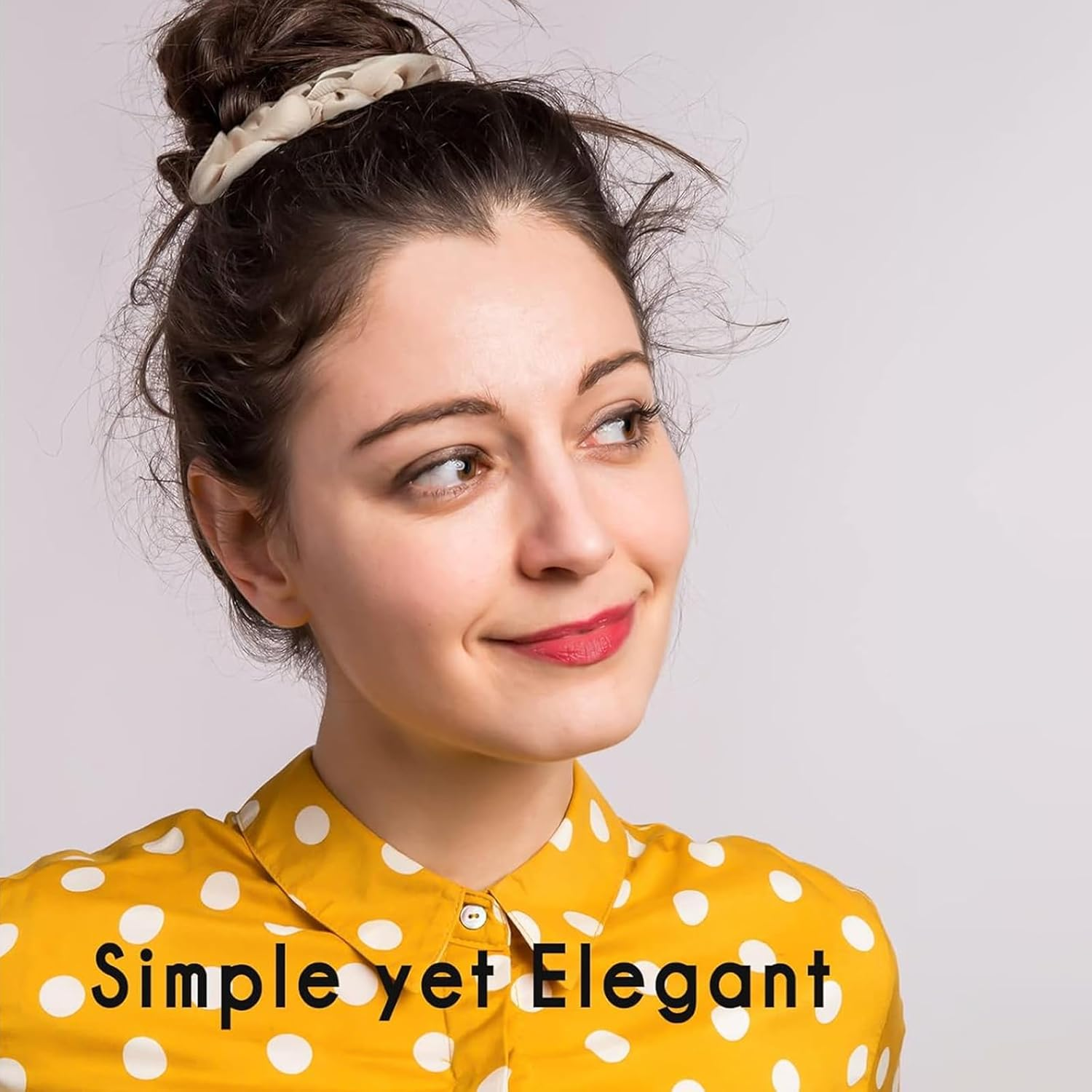 PMELCXD Satin Hair Scrunchies Set - 10 Pieces Silk Hair Bobbles with Storage Box for Women and Children image number 2