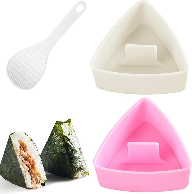 3Pcs Onigiri Mold Triangle Rice Ball Mold Sushi Makers,Triangular Onigiri Mold Rice Ball Mould,Onigiri Triangle Sushi Press Mold,Triangle Rice Ball Mold Maker,Triangle Sushi Mold Rice Ball Maker Mold image number 6