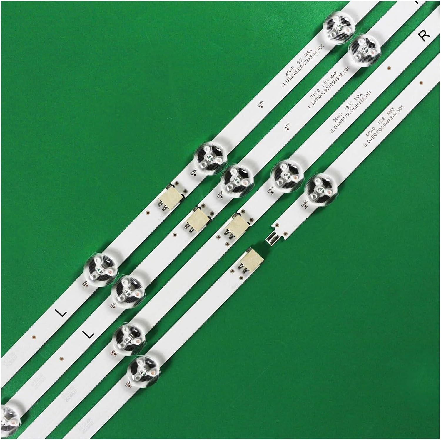 LED Backlight Strip for LT43C890 TX-43GX555 TX-43GX555B TX-43GX555E TX-43FX550E TX-43FX550B SVV430A87_A B image number 2