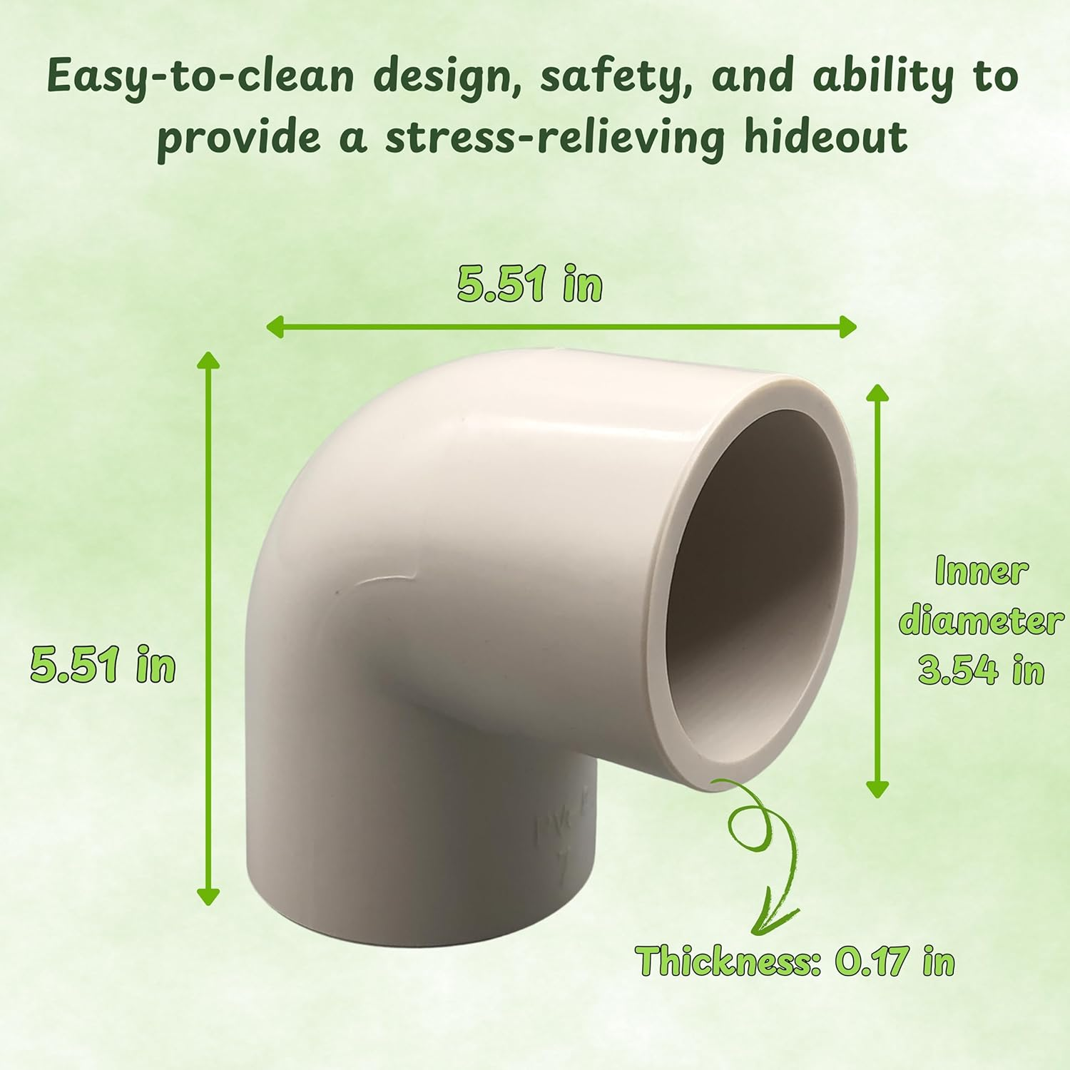 Axolotl Hide Tube and Silk Plants for Aquarium, Axolotl Cave and Aquatic Plant Set, Axolotls Hides and Green Plants, Aquarium Decor, Fish Tank Decorations, Turtle Tank Accessories (White, 11 * 3.5In) image number 2