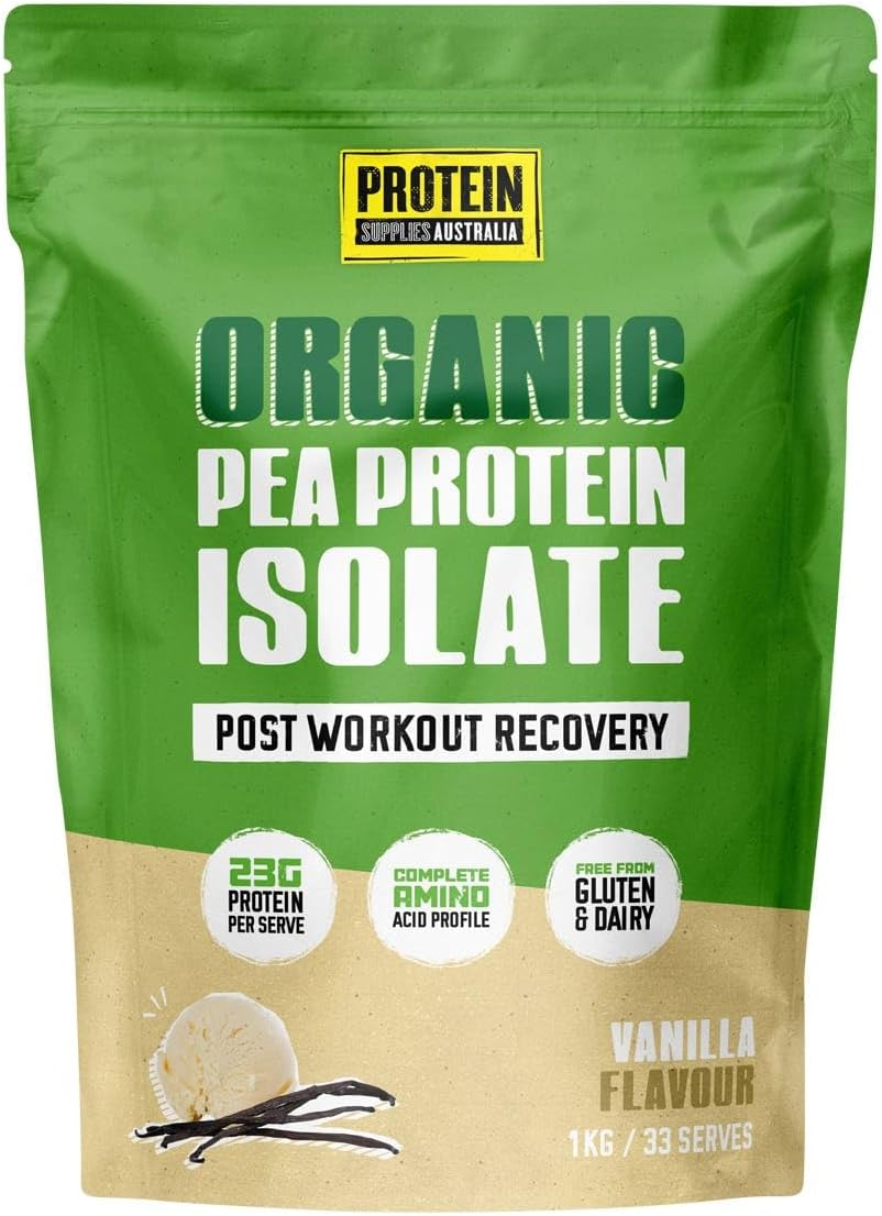 Protein Supplies Australia Peapro Raw Pea Protein Powder, Vanilla Bean 1 Kg,, Vanilla Bean 1 Kilograms