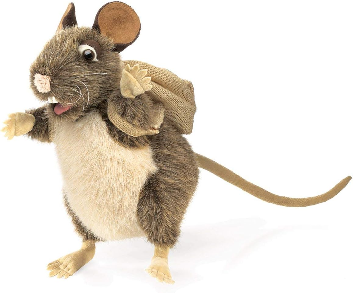 Folkmanis Pack Rat Hand Puppet image number 1