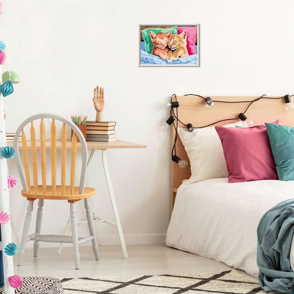 Ravensburger Malen Nach Zahlen 28986 - Verschmuste K&auml;tzchen - Kinder Ab 11 Jahren image number 3