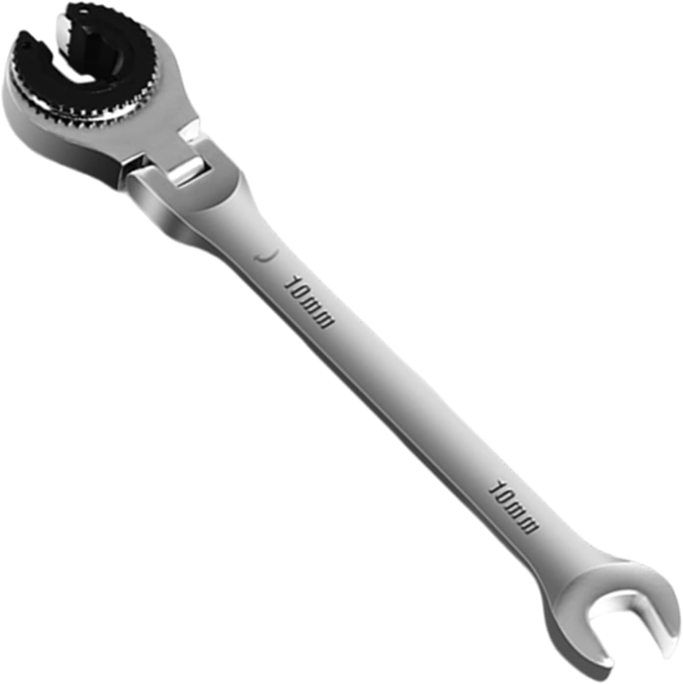 Ratcheting Tube Spanner &ndash; Plum Wrench Set, Duals-End Repair Gear, Oil Hose Opener | Flare Nut Adjustment Tool Kit, Rotating Socket Maintenance Accessory, Garage Mechanic Equipment Use