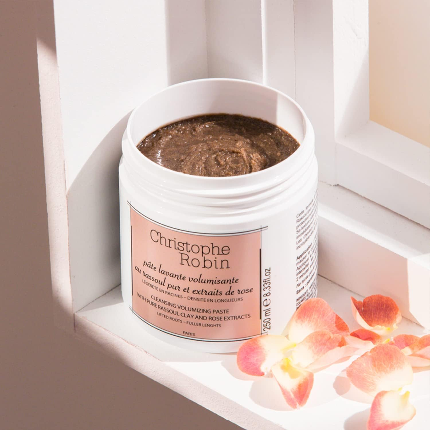 Christophe Robin Cleansing Volumizing Paste with Pure Rassoul Clay and Rose Extracts image number 3