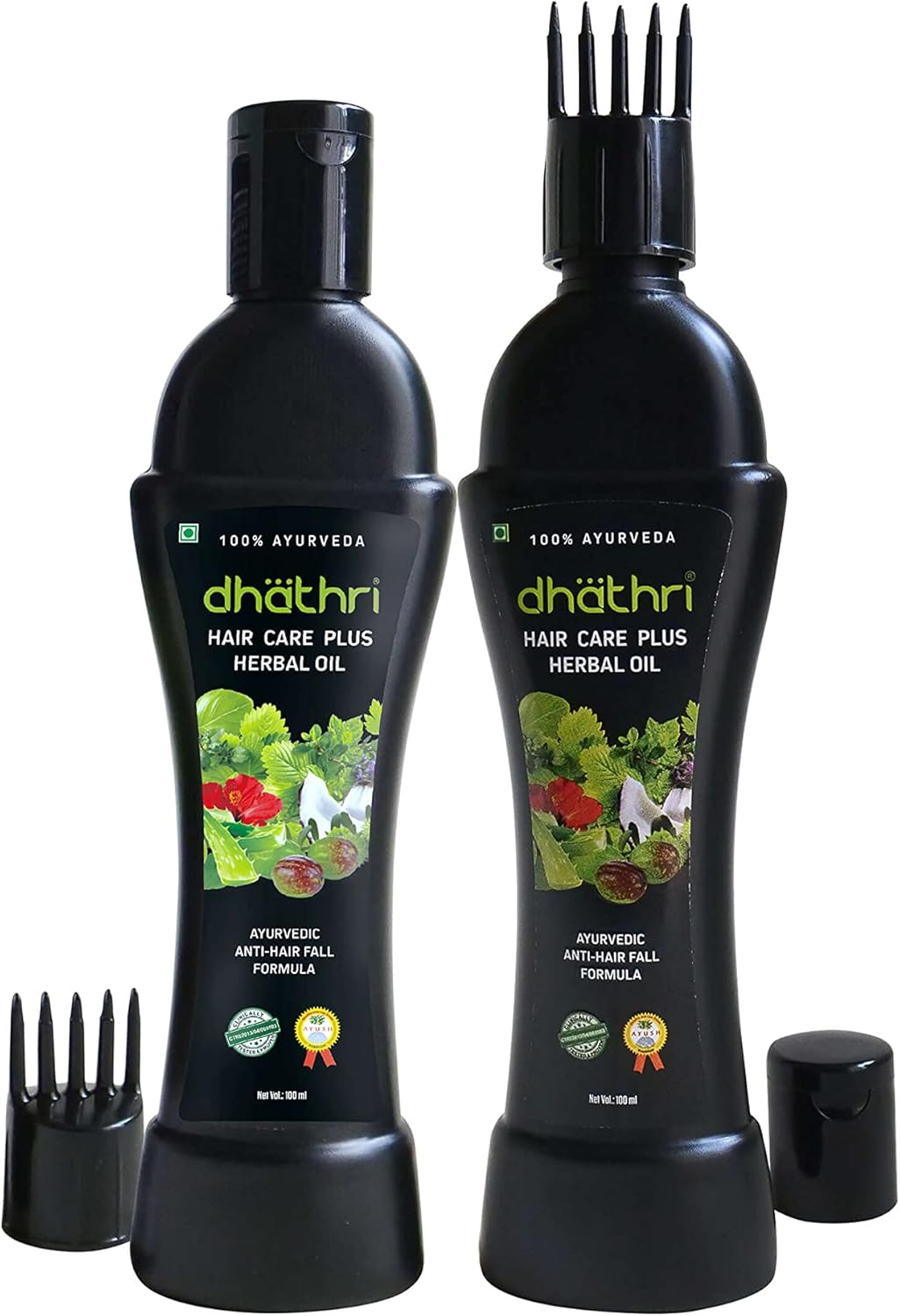 Dhathri Hair Care plus Herbal Oil - 100 Ml (Pack of 2)