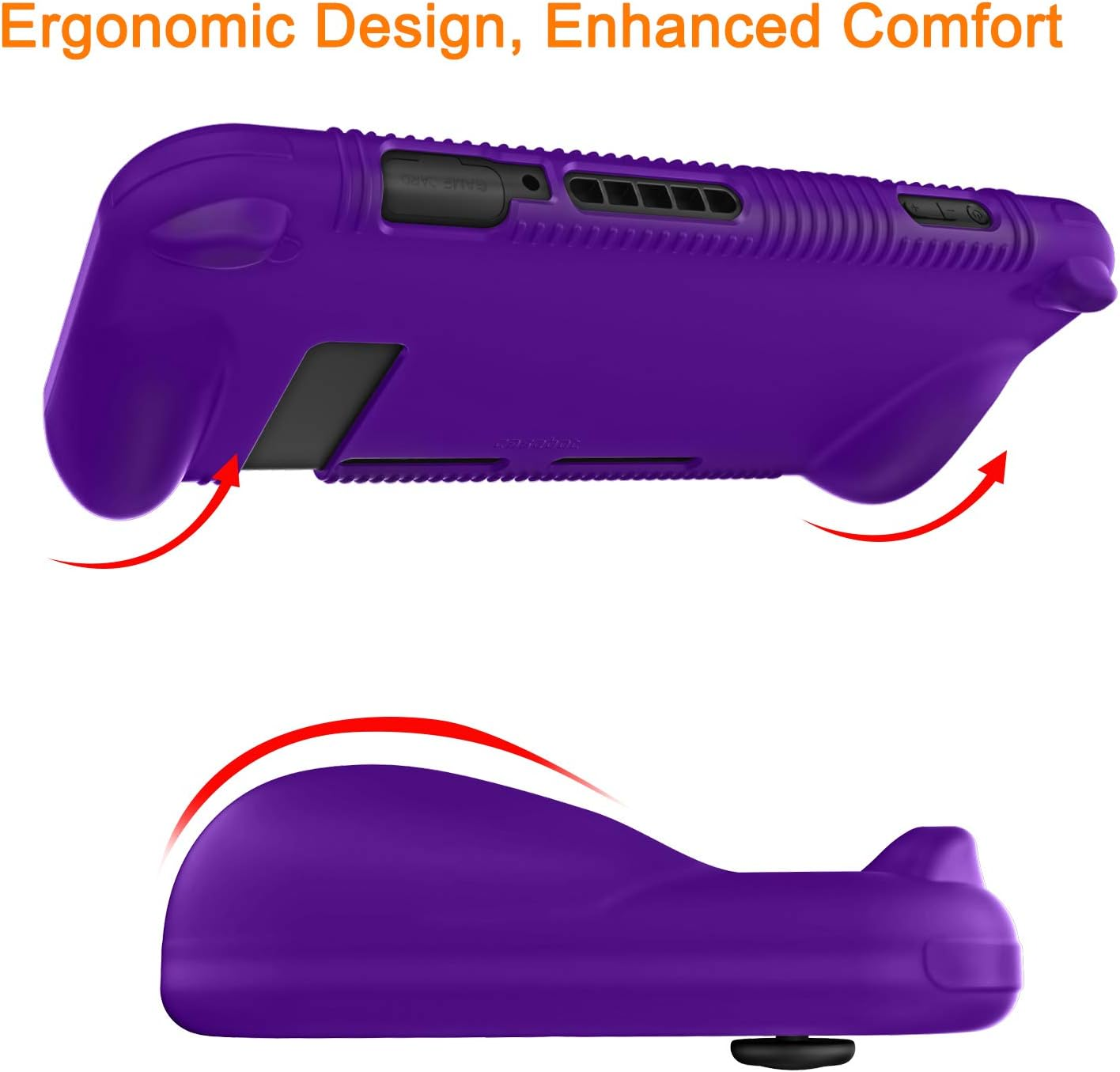 FINTIE Silicone Case for Nintendo Switch Purple