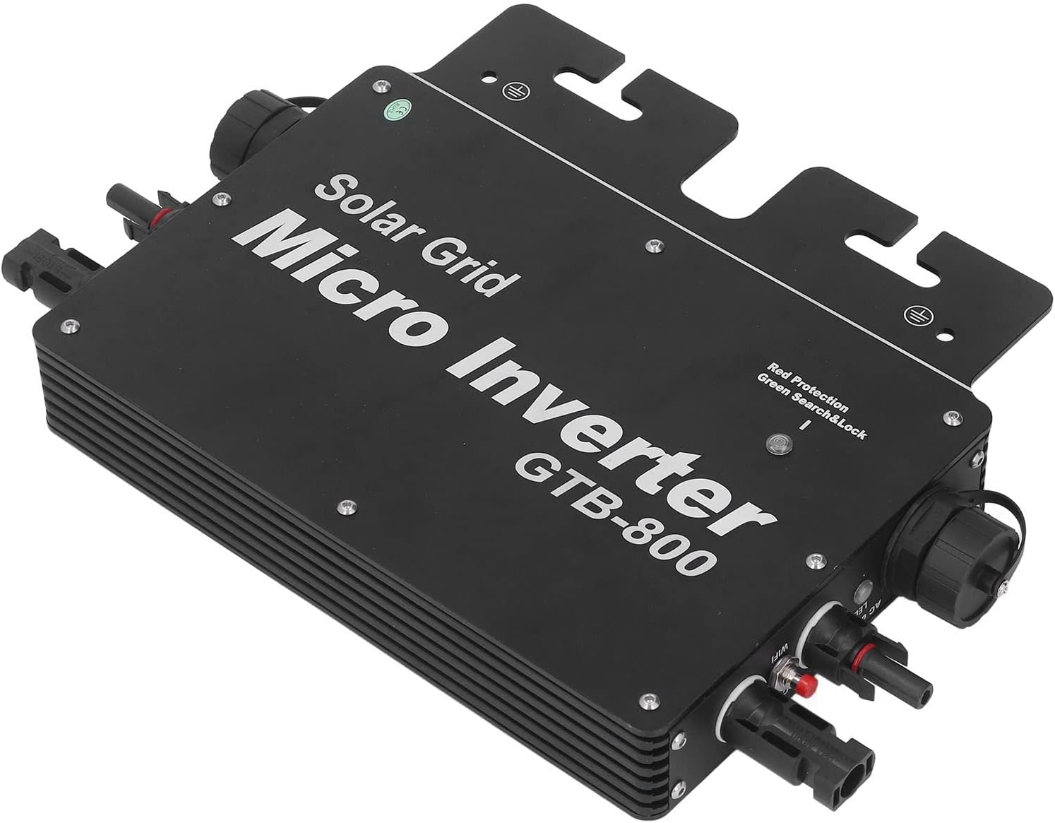 Marhynchus 800W Solar Inverter Wifi Control Automatic Identification Power Inverters DC to AC 120V Solar Grid Tie Micro (AU Plug) - Silver image number 6