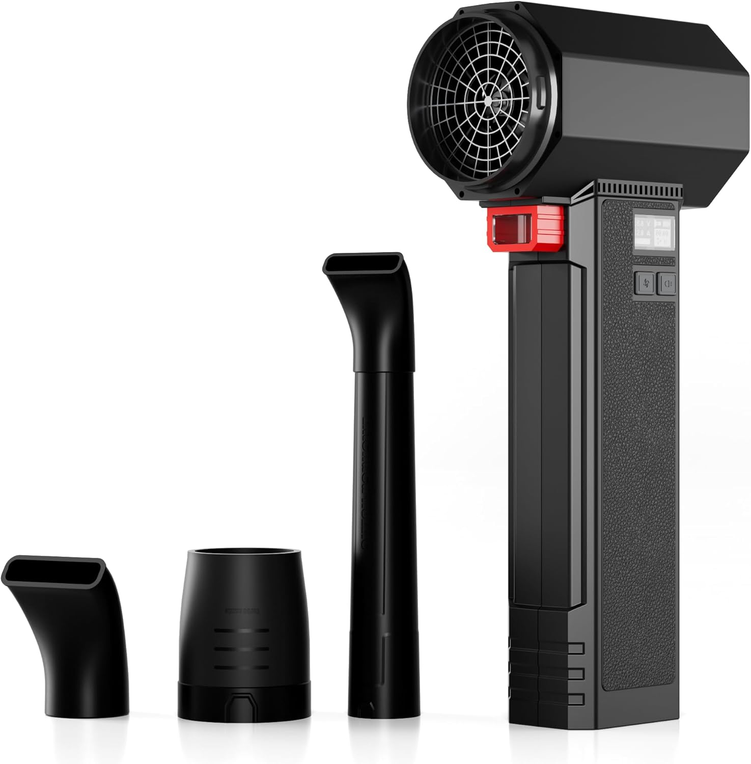 Oversize Turbo Dryer Blower, Car Accessories, Max Instantaneous Thrust 1.60KG, 4 Speeds, 64MM Super Big Electric Cordless Air Blower for Leaf, Patio Cleaning, Lawn Care & Car Drying image number 6