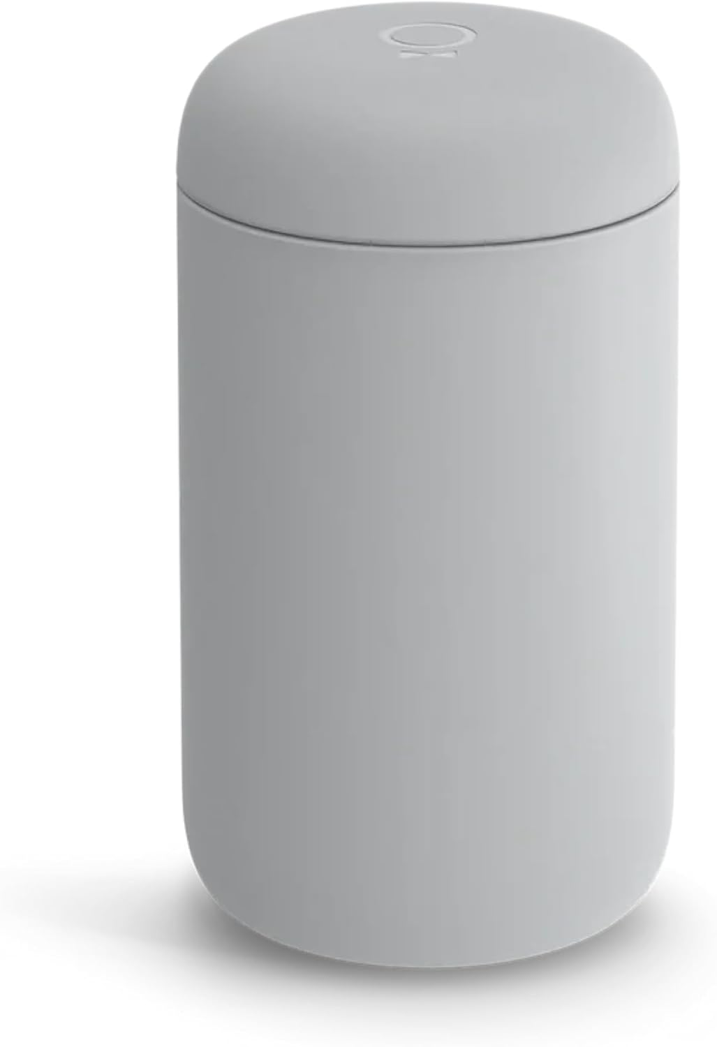 Fellow Carter Everywhere Travel Mug - Wide Mouth Vacuum-Insulated Stainless Steel Coffee and Tea Tumbler with Ceramic Interior, Matte Grey, 12 Oz Cup