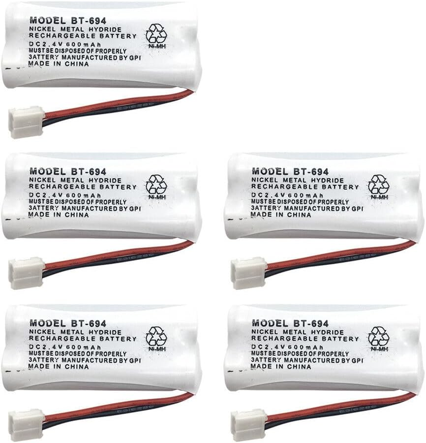 Tootoo BT694 BT694S Bt694N Bt694M BT 694 DECT 6.0 Cordless Replacement Battery 600Mah (3) image number 3