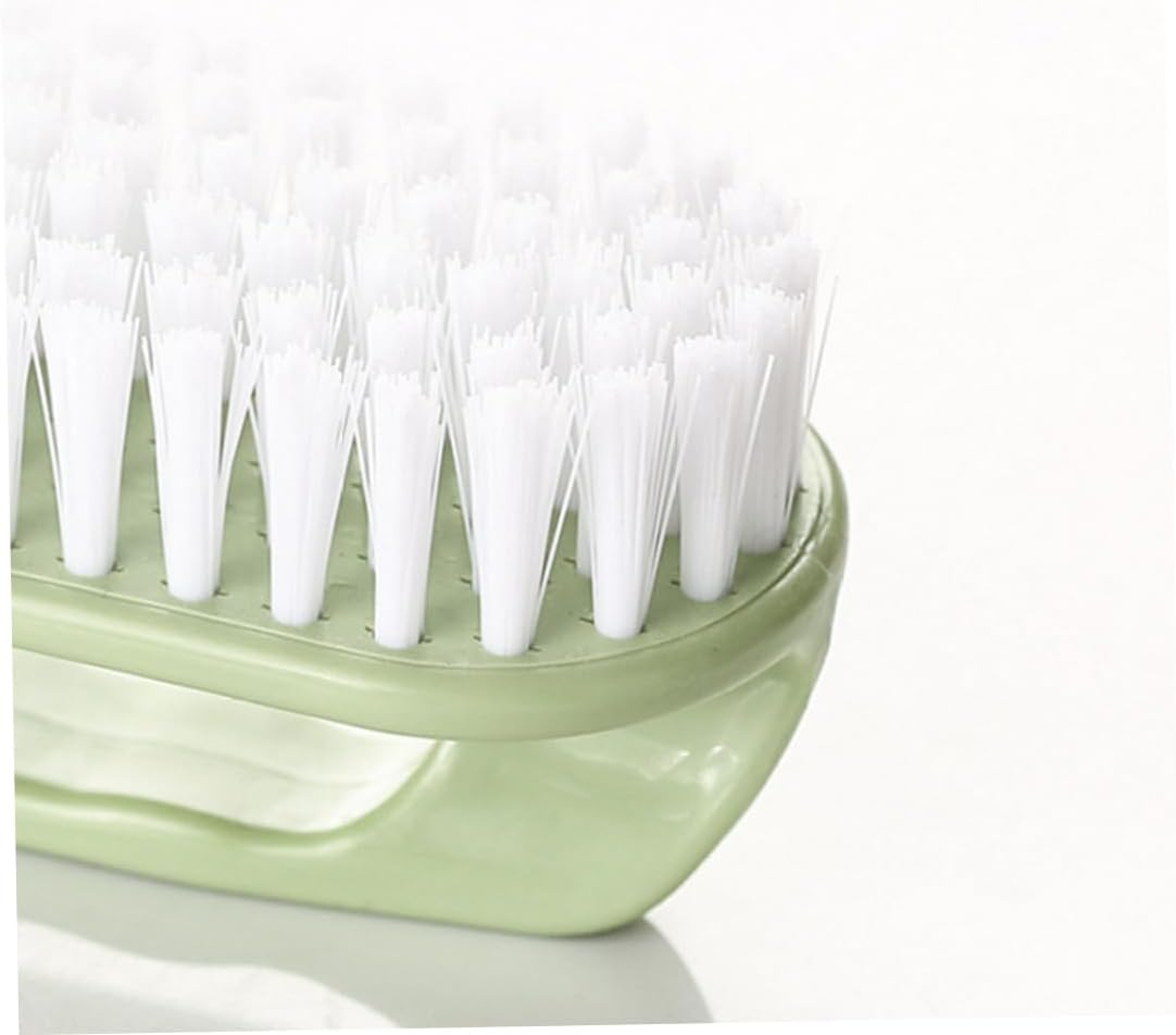 Soft Bristles Brush, Laundry Cleaning Brush Multifunctional Scrub Brush Soft Plastic Cleaning Brush for Washing Clothes Shoes Housework, Scrub Brush, Random Color