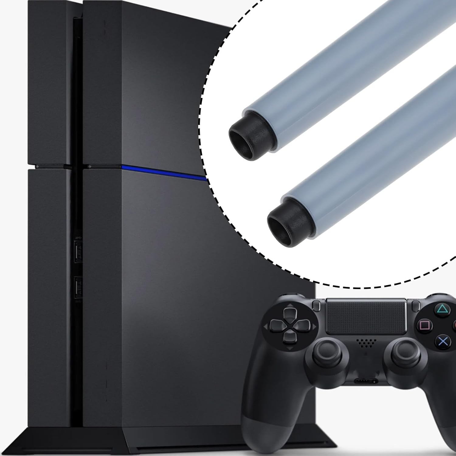 Create Idea 2Pcs DVD Drive Plastic Roller Compatible with Sony PS4 CUH-1000 1100 image number 6