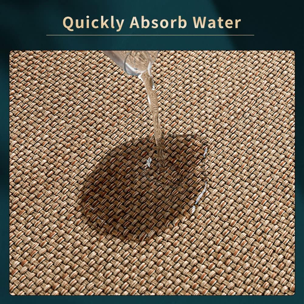 2 PCS Kitchen Rugs Washable, Non-Slip Kitchen Mats Natural Rubber Kitchen Mats for Floor Runner Rugs Set for Kitchen Floor Front of Sink, Hallway, Laundry Room image number 5