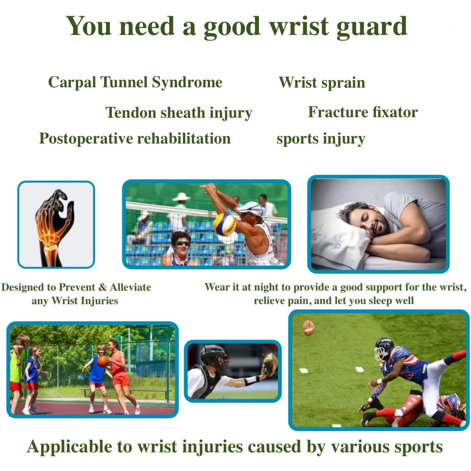 1 Pairs Wrist Brace for Carpal Tunnel Relief Support - Adjustable Wrist Support Splint, Maximum Support Hand Brace with 3 Stays for Women Men Tendonitis Arthritis Pain Relief Stabilizer image number 4
