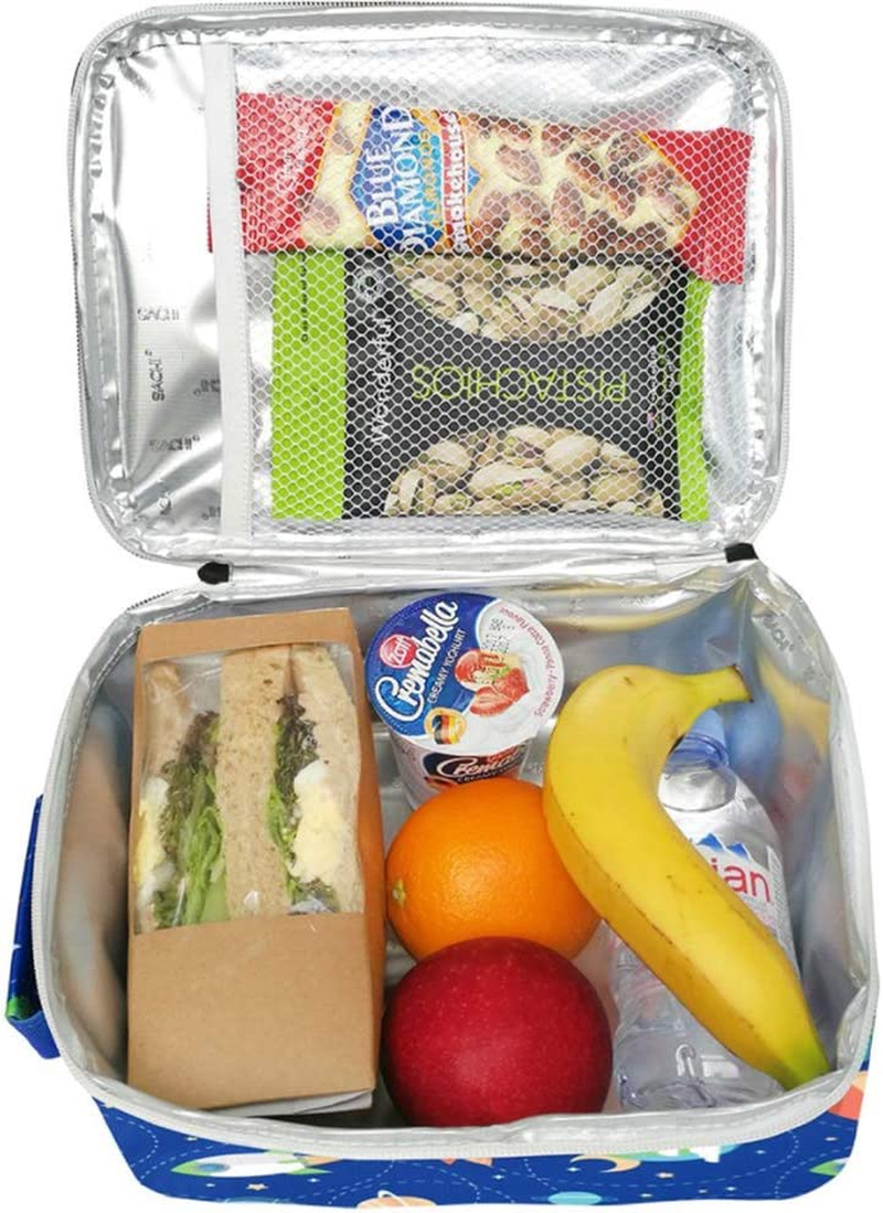 Sachi 'Style 225' Insulated Junior Lunch Tote - Outer Space image number 1