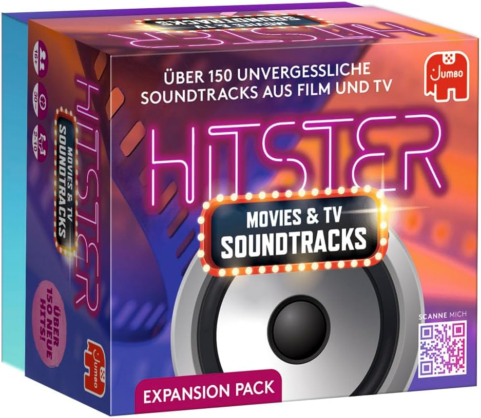 Jumbo Hitster - Music Card Game (Ages 19+) - 154 Cards - App Assisted - 2-10 Players image number 2