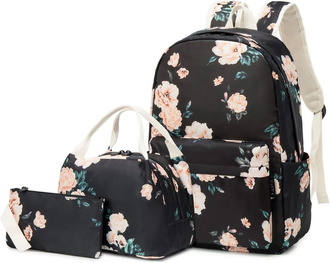 JIANYA School Backpack for Teen Girls School Bags Lightweight Kids Girls School Book Bags Backpacks Sets image number 5