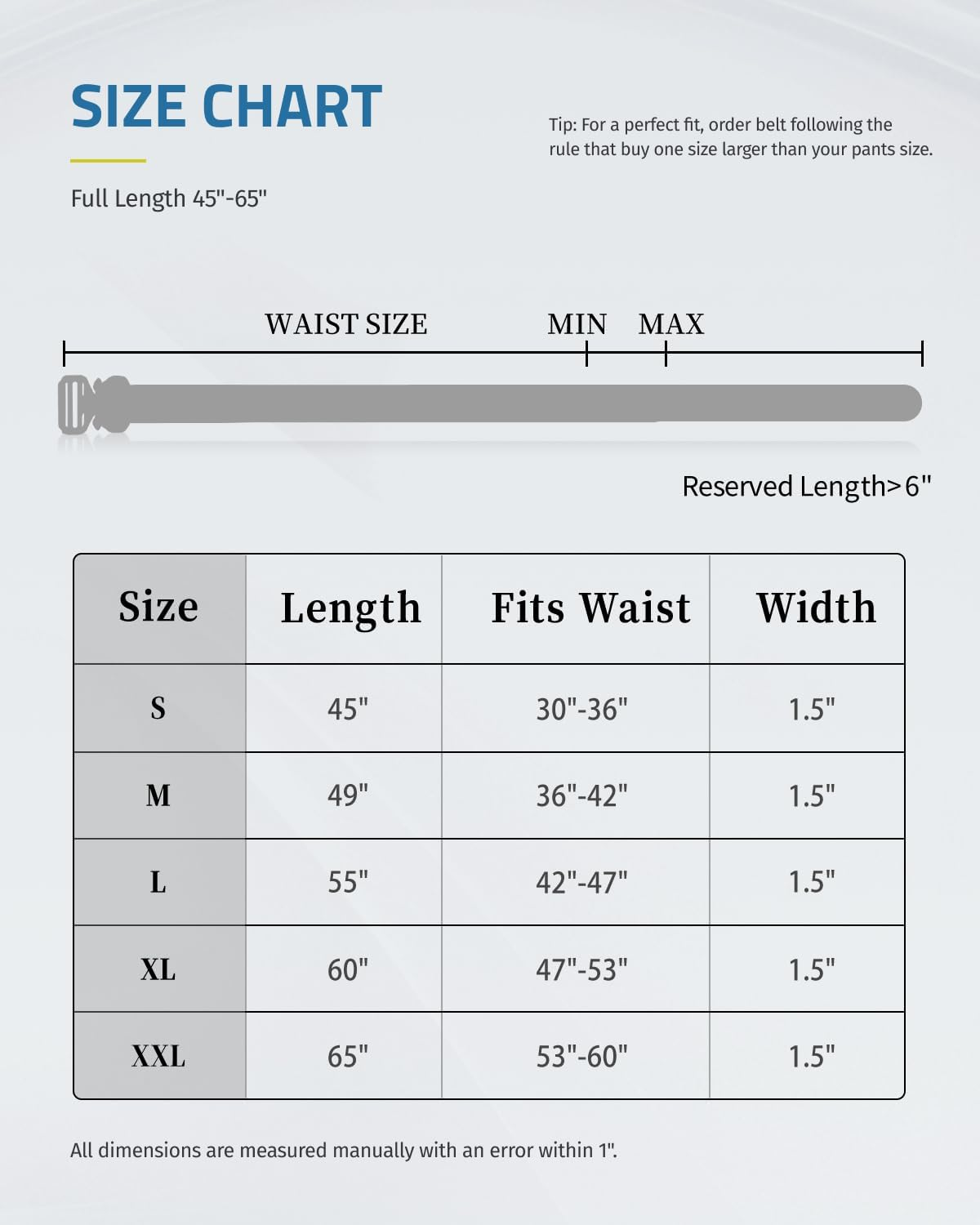 FAIRWIN Tactical Belt, Military Style Webbing Riggers Web Belt Heavy-Duty Quick-Release Metal Buckle Belt for Men image number 1