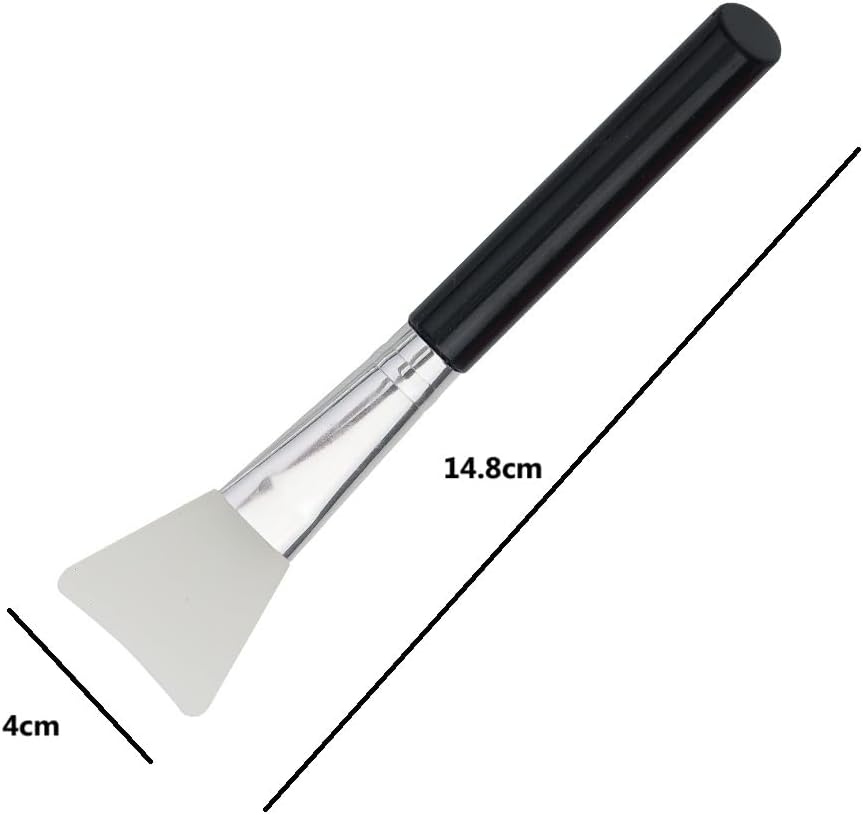 HIGHROCK 3PCS Silicone Face Mask Brushes,Hairless Moisturizers Applicator Tools,Mask Soft Facial Mud Mask Applicator Brush for Facials Body Lotion Applicator Tools