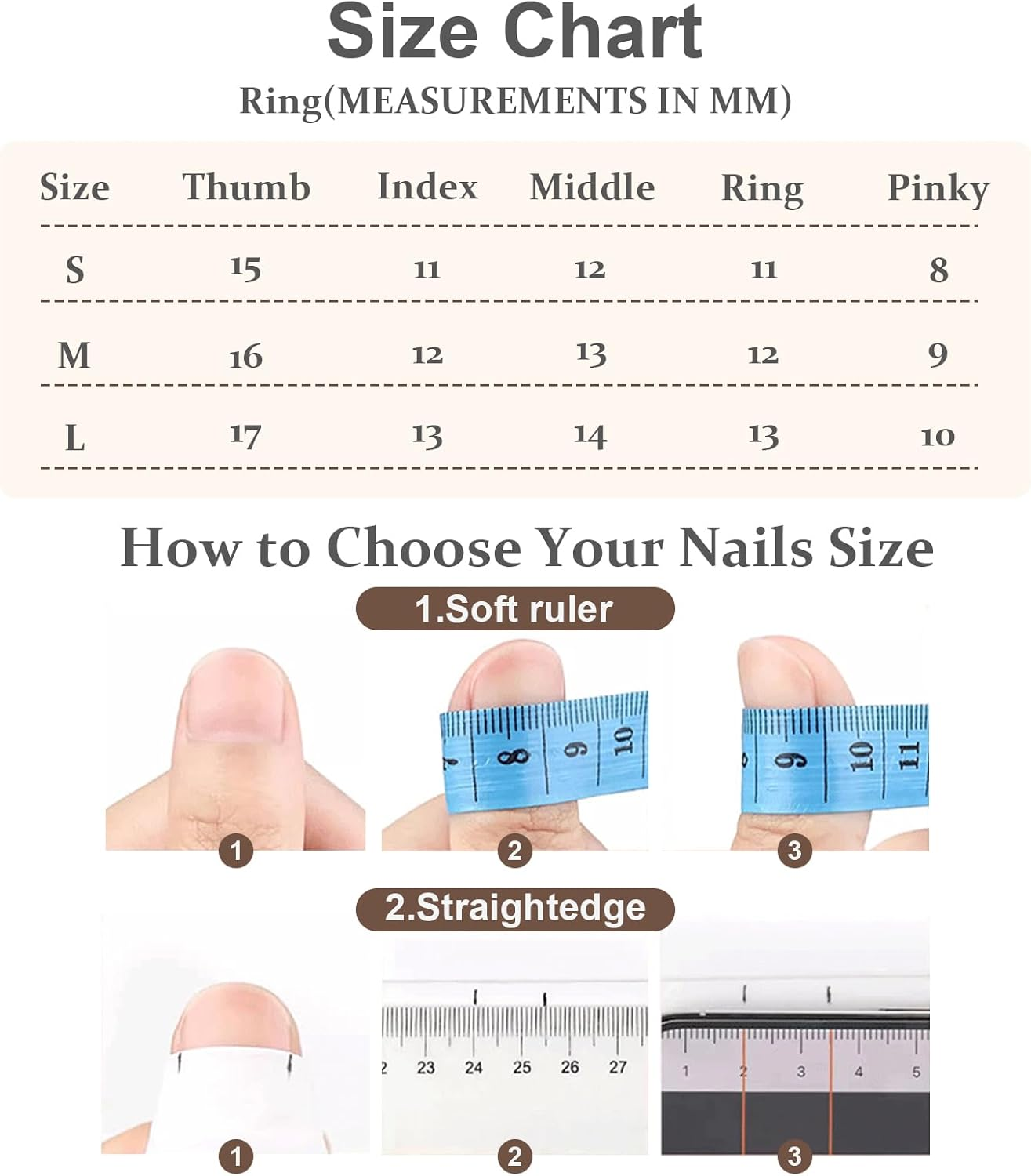 Press on Nails Handmade Long Coffin Fake Nail with Charms False Fingernail Rose Bow Pearl Acrylic Artificial Finger Luxury Glue on Manicure for Women Blue 10 Pcs (M)