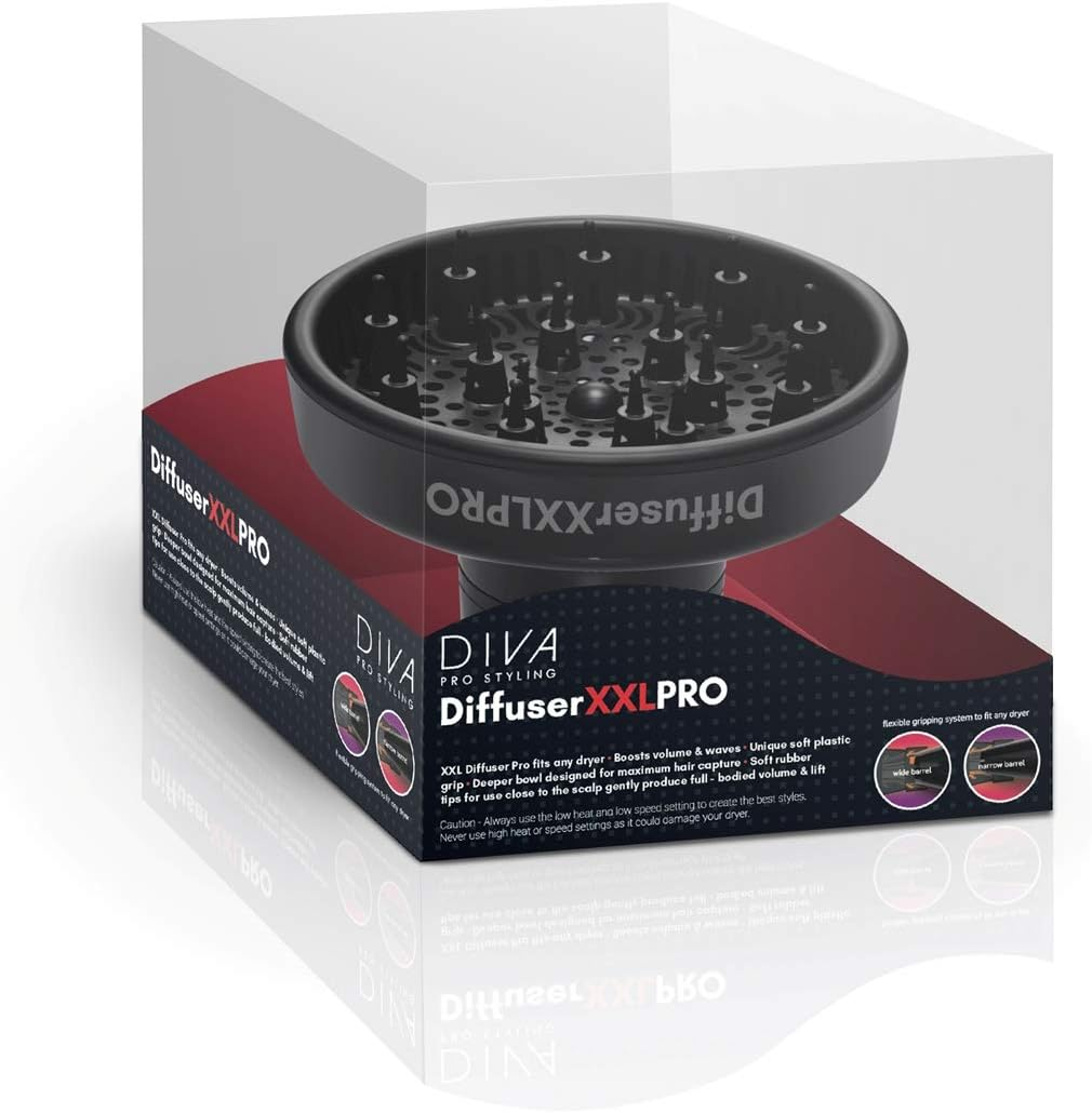 Diva Pro Styling XXL Pro Diffuser - Flexible Gripping System to Fit Any Dryer PRO124 image number 3