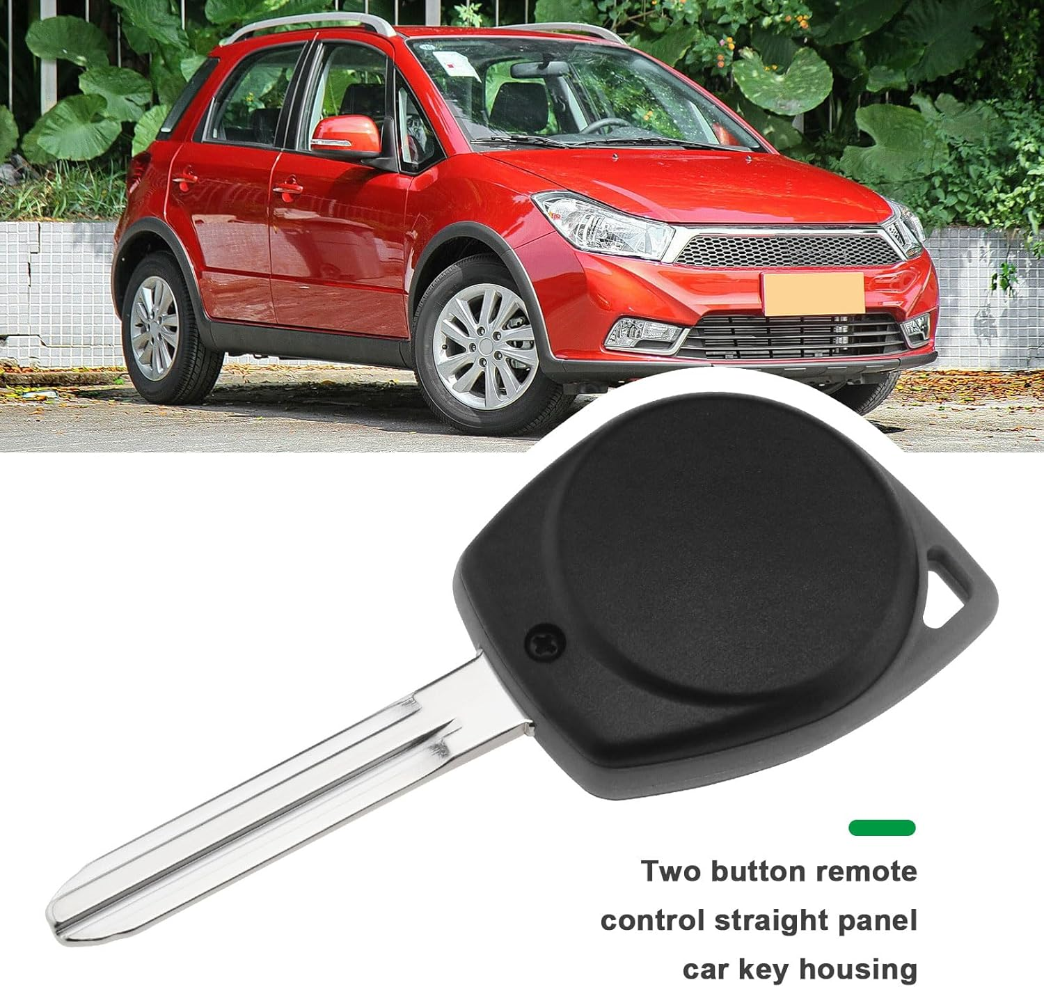 LT Easiyl 2Pcs Key Fob Replacement 2 Button Keypad Car Key Shell Case Compatible with Suzuki Compatible with Alto Compatible with Baleno Compatible with Grand image number 4