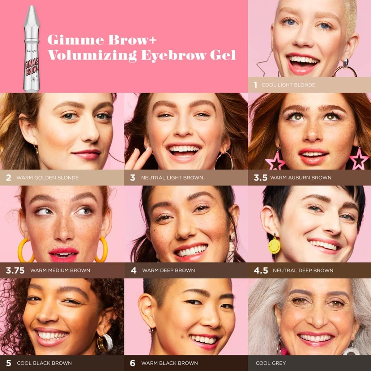 Benefit Cosmetics - Gimme Brow + Volumizing Eyebrow Gel - 6
