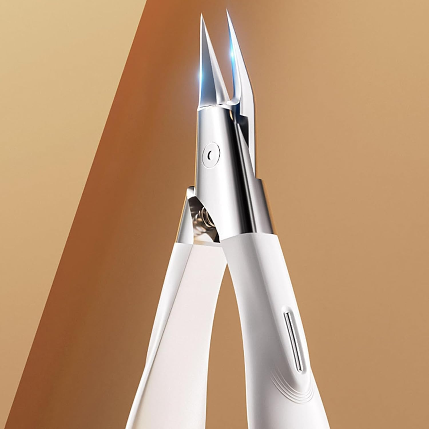 Angled Nail Clippers - Precise Toenail Trimmer | Portable Travel Ingrown Fingernail Cutter for Manicure Pedicure Women Men Seniors Kids Salon image number 5