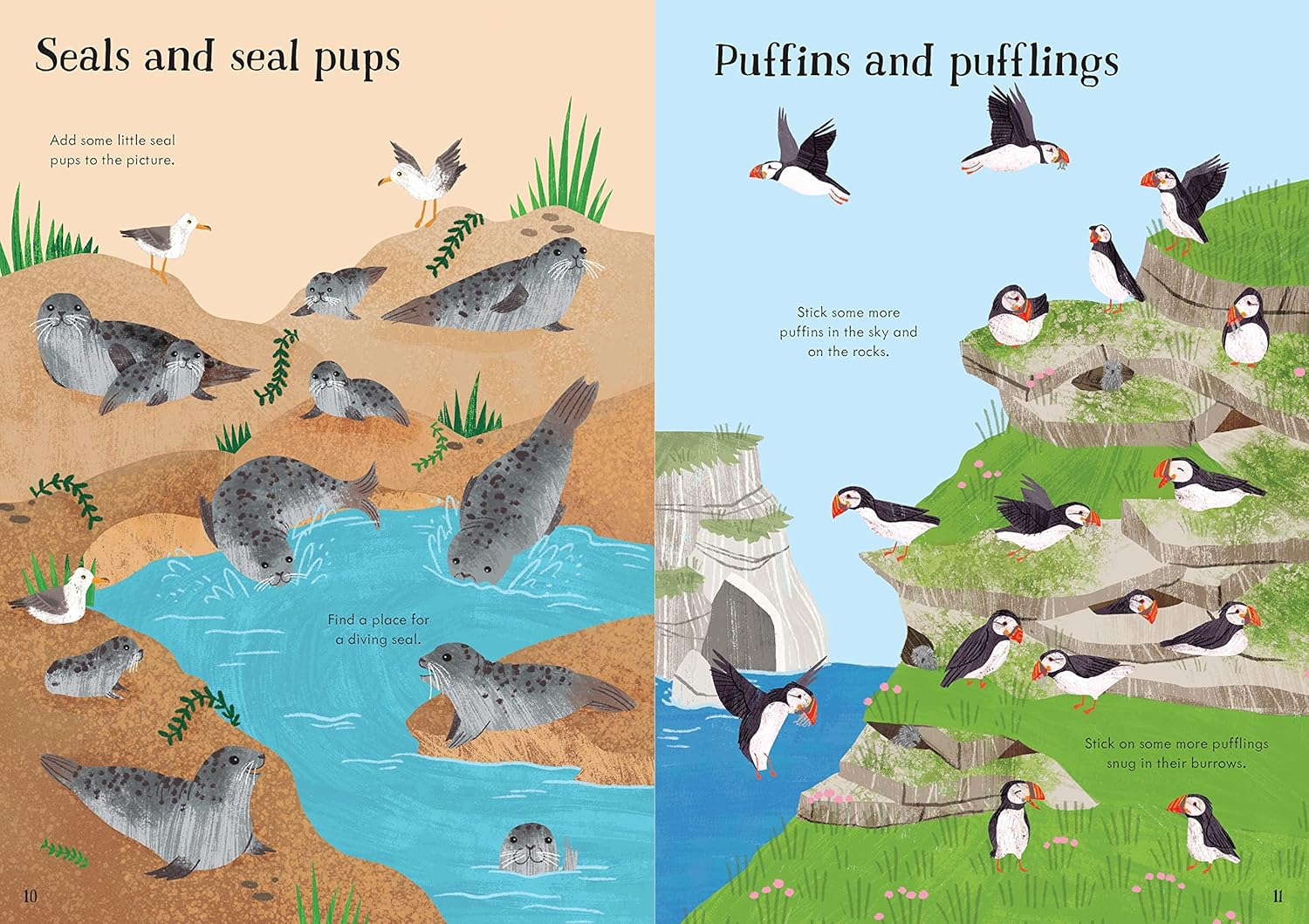 Little First Stickers Seashore image number 3