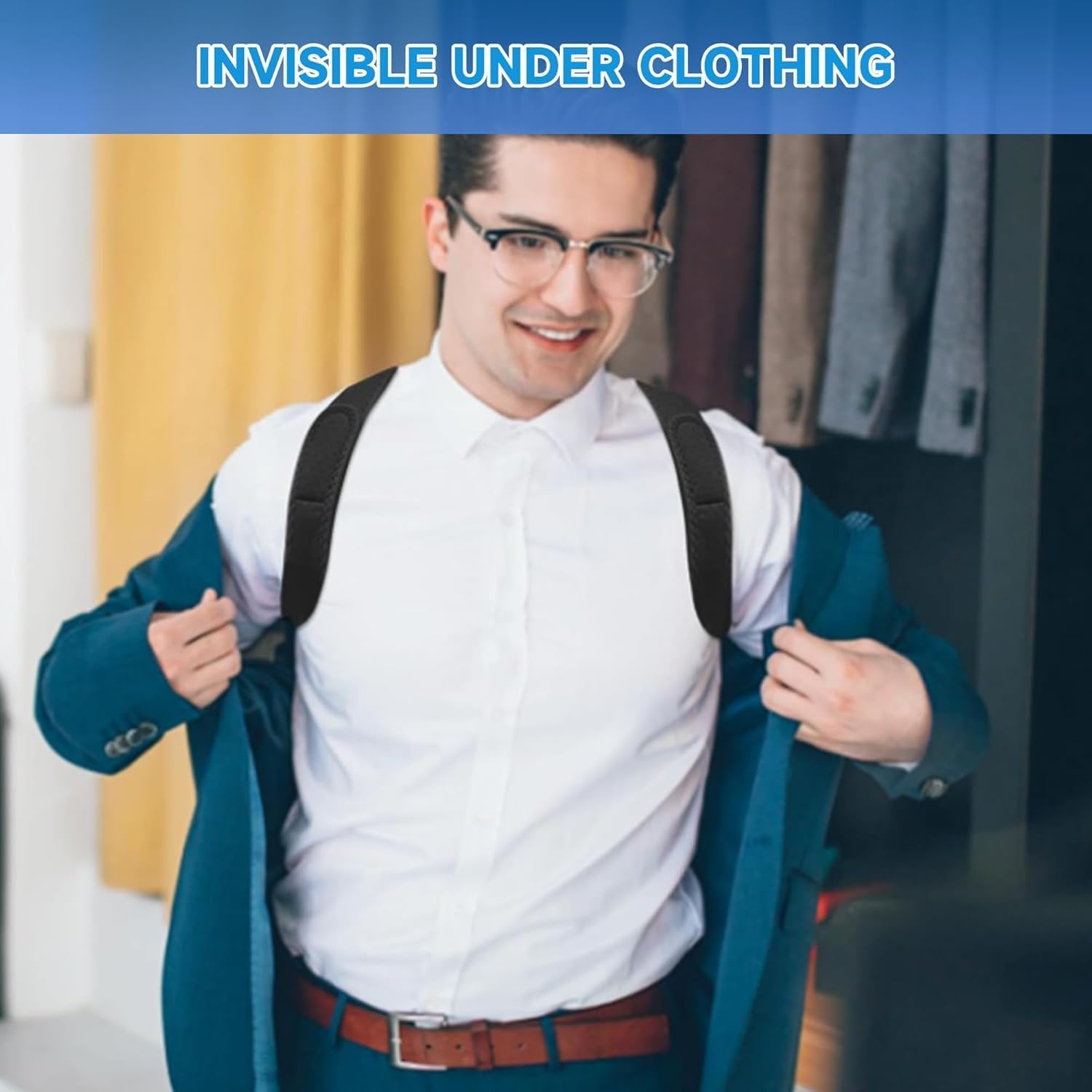 Posture Corrector for Men and Women,Back Brace,Breathable, Adjustable, Back Corrector, Scoliosis and Hunchback Correction, Back Pain, Spine Corrector, Posture Trainer