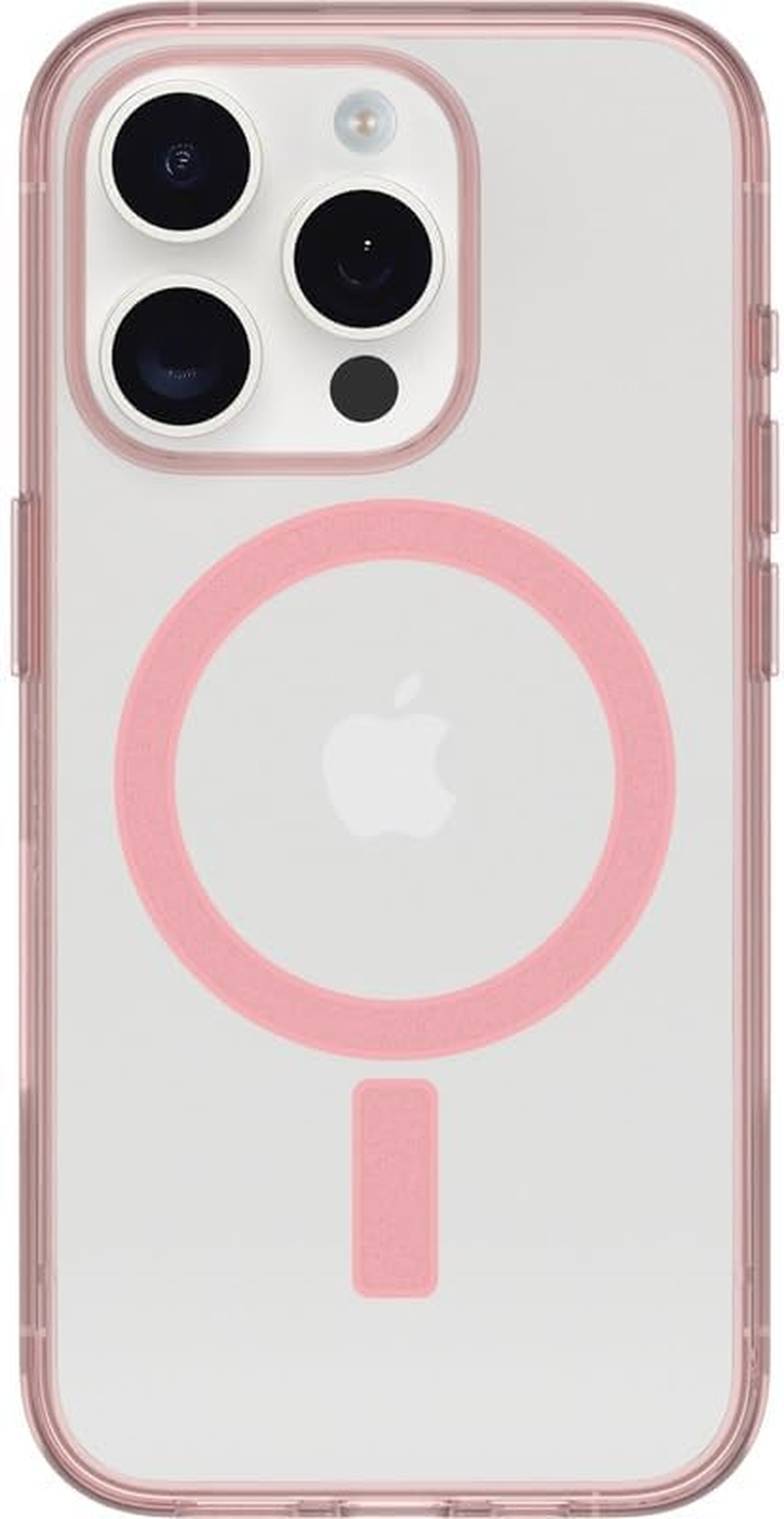Otterbox Clear Case Series with Magsafe for Iphone 15 Pro, Shockproof, Drop Proof, Ultra-Slim, Protective Case, 3X Tested to Military Standard, Anemone