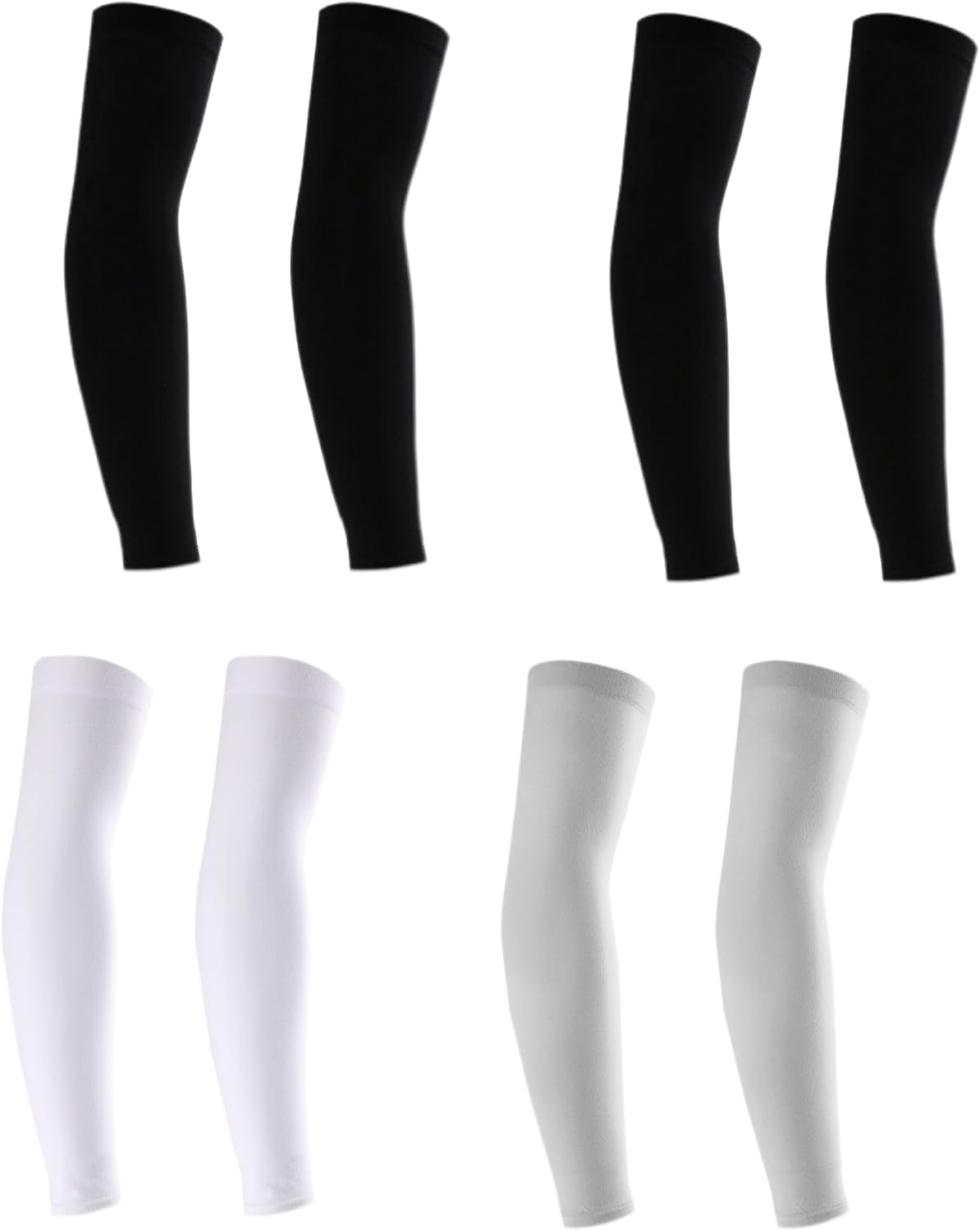 2 Pairs UV Sun Protection Arm Sleeves for Men & Women - Tattoo Cover up - UPF 50 Cooling Sports Sleeve image number 2