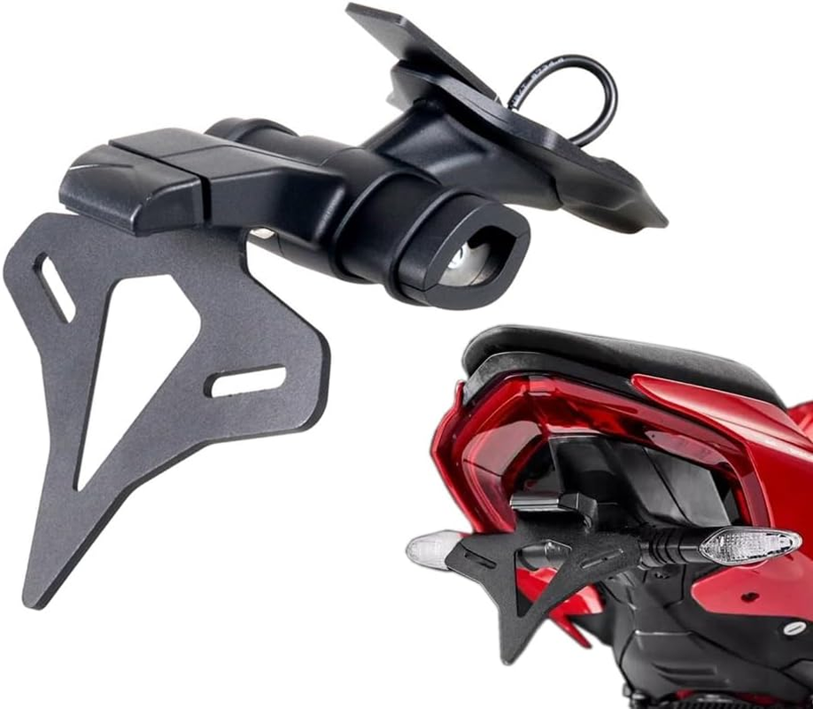 ONE.K.S Motorcycle License Plate Holder Fender Eliminator Registration Bracket for Ducati Panigale/Streetfighter V4.S.R/V2 image number 2