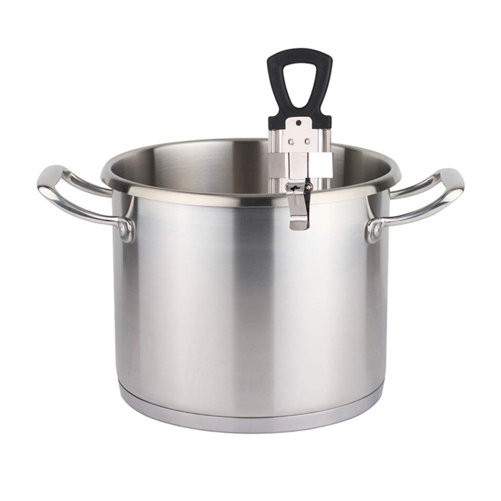 Candy Thermometer Deep Fry/Jam/Sugar/Syrup/Jelly Thermometer with Hanging Hook & Pot Clip Stainless Steel Cooking Thermometer Food Thermometer Quick Reference Temperature Guide,Black image number 2