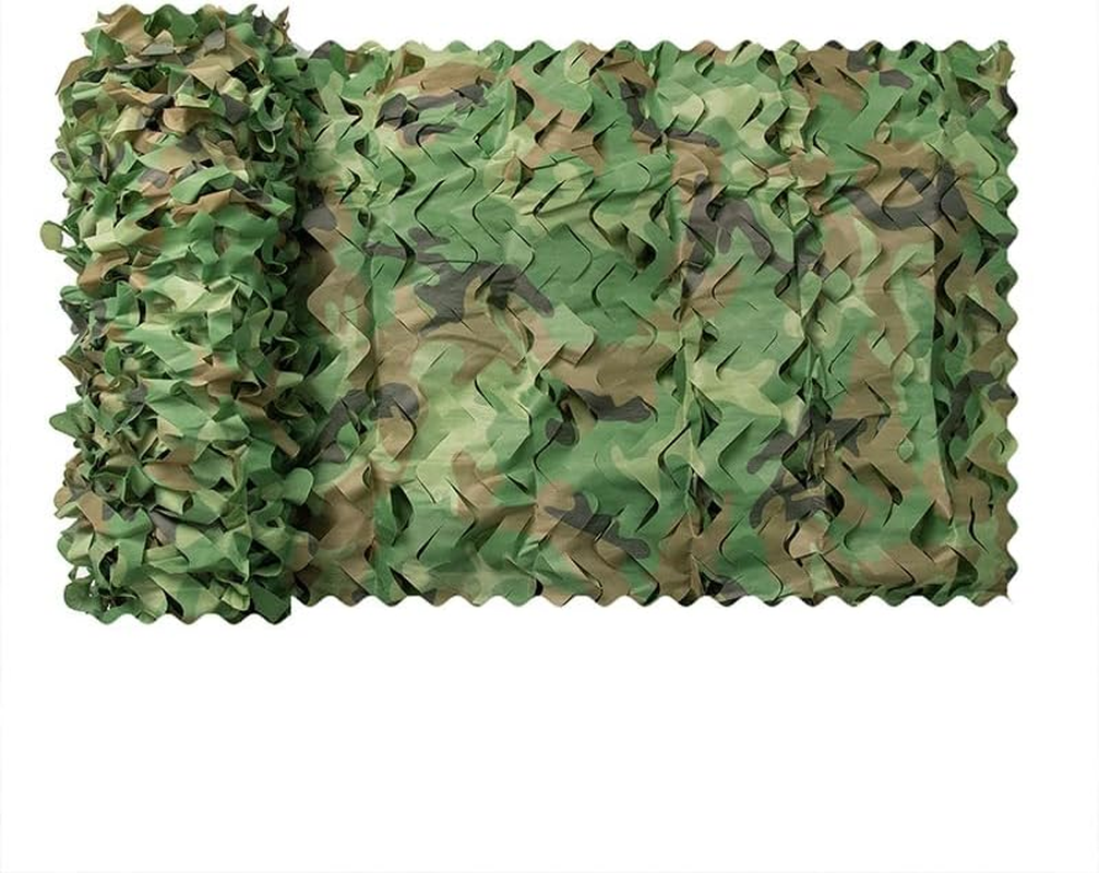 FUNNTY Camo Netting Camouflage Netting 1.5X4M,Bulk Roll Mesh Netting Camouflage Net for Hunting Decoration Sunshade,Farm Factory Shelter Car Concealment image number 2