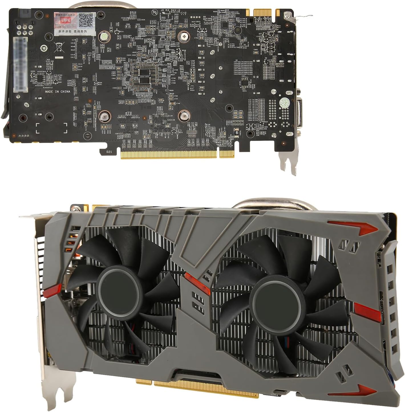 GTX960 Graphics Card, 2GB GDDR5 128Bit Gaming Video Card with Dual Fan Cooling, 1140/1203Mhz+7010Mhz, PCI Express 3.0 X16, 6Pin Power Supply, Supports for Directx 11.2, Opengl 4.3, HDCP