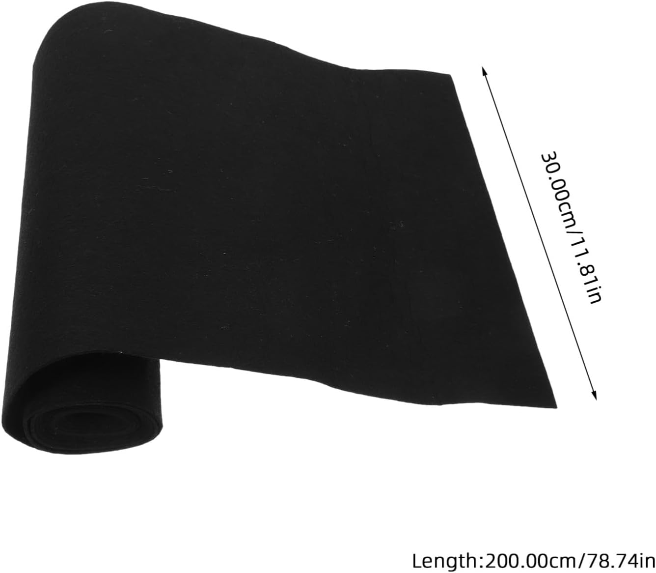 Milisten Fabric Planter Liner Roll Non Woven Plant Felt Liner Roll Black Coco Liners Roll Alternative Coconut Basket Liner Roll Replacement for Planter Hanging Flower Basket Window Box