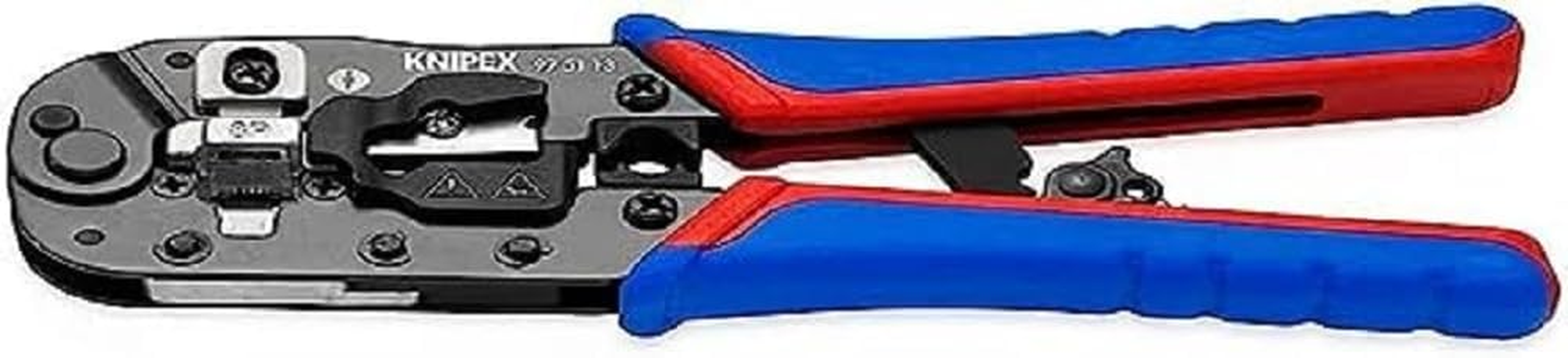 Knipex 97 51 13 Crimping Plier for RJ45 Western Plugs, 190 Mm Size image number 4