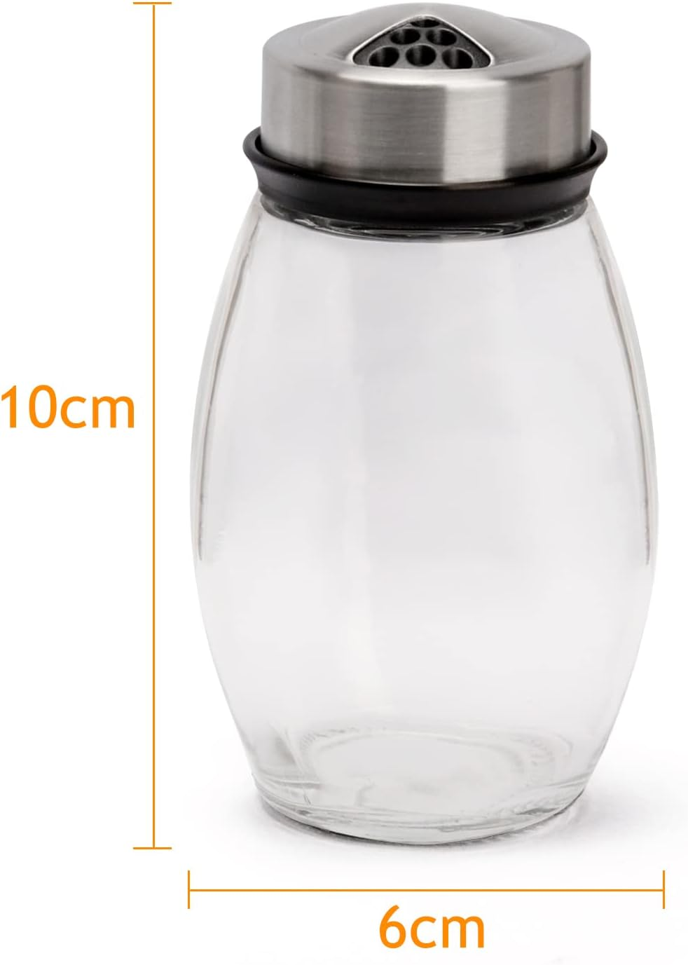 Glass Spice Jars, Seasoning Storage and Organization Bottles, Spice Organizer image number 3