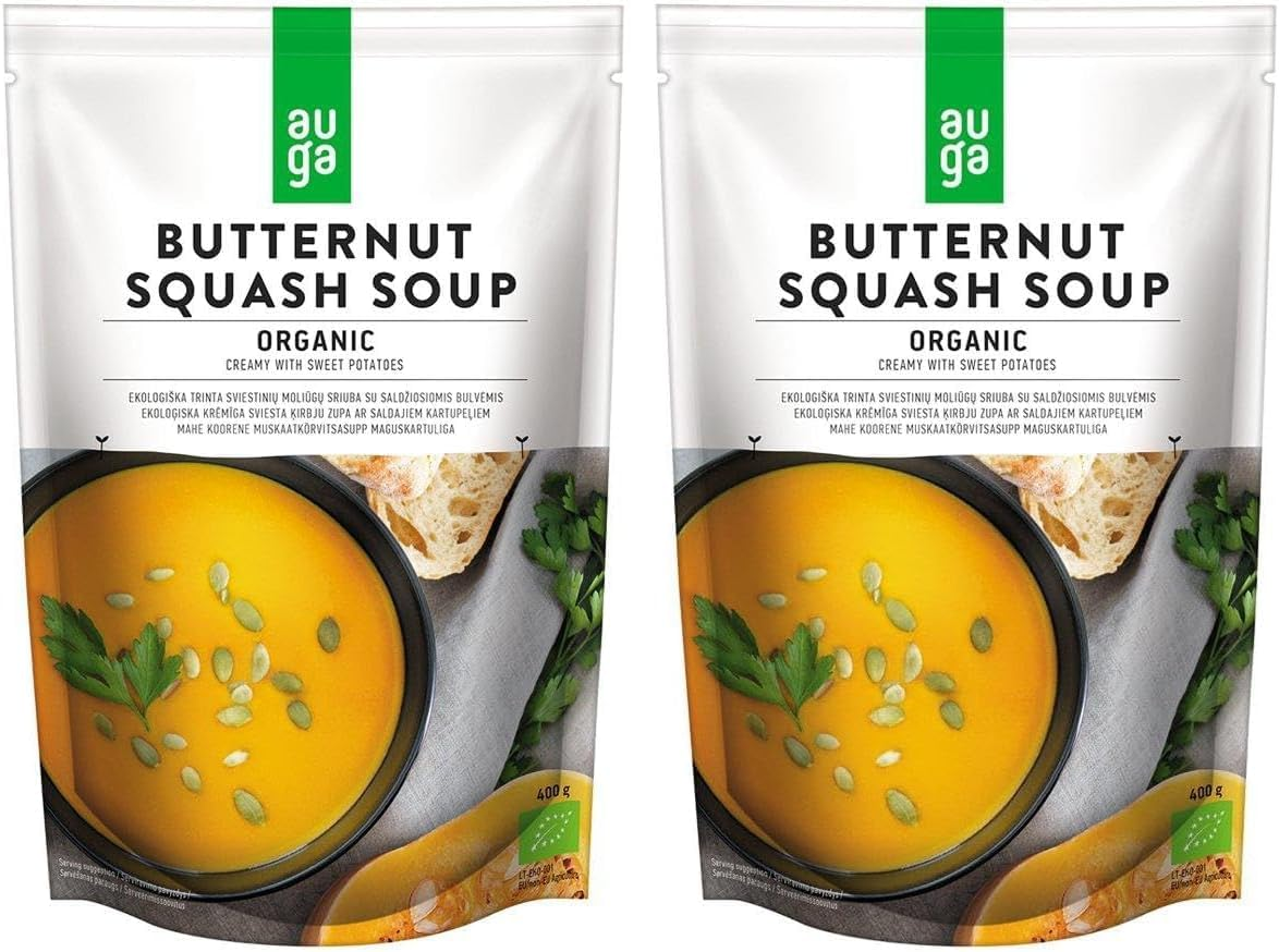 Auga Organic Vegan Gluten Free Butternut Squash Soup 400 G image number 1