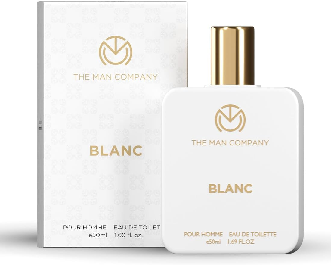 The Man Company Blanc Edt Perfume - Musk, Citrusy & Aromatic Scent for Men | Premium Long-Lasting Fragrance Spray | Eau De Toilette image number 6