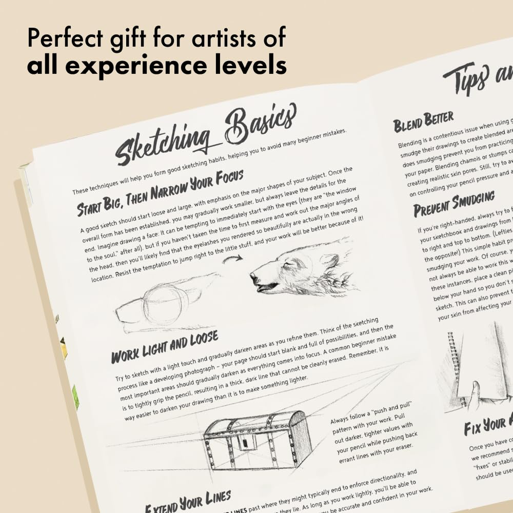 The Artist'S Drawing Book: Learn How to Draw, Sketch, Shade, and More with Easy Lessons and Practice Pages image number 1