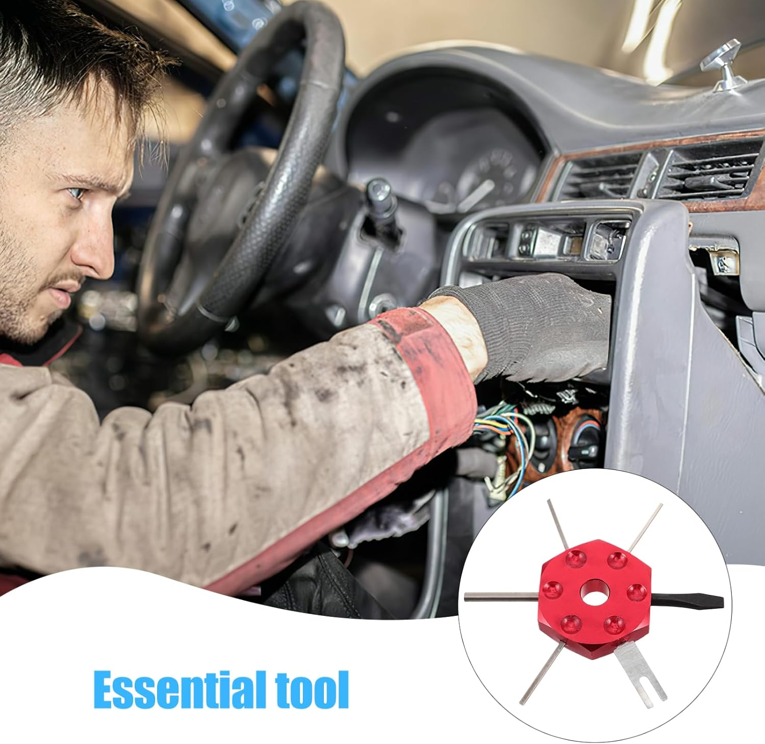 Cabilock Auto Repair Tools Car Pin Removal Depinning Kit Automotive Specialty Wire Connector Electrical Terminal Remover Extractor for Home Appliance Maintenance image number 2