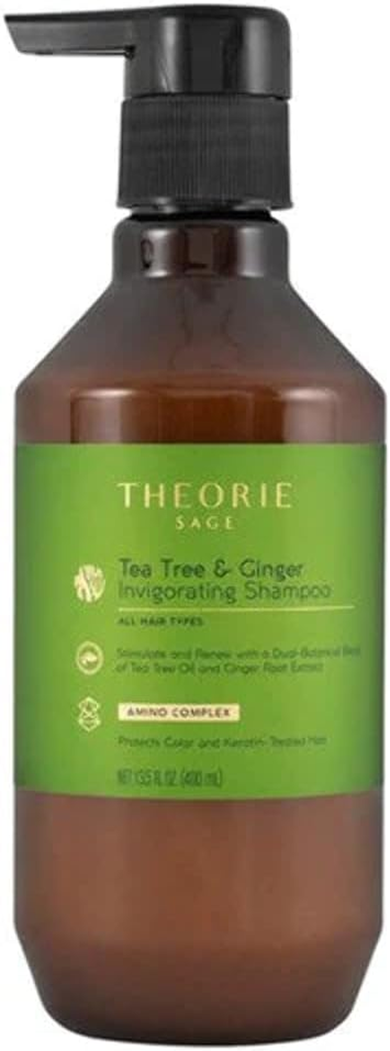 Theorie Tea Tree & Ginger Invigorating Shampoo 400 Ml