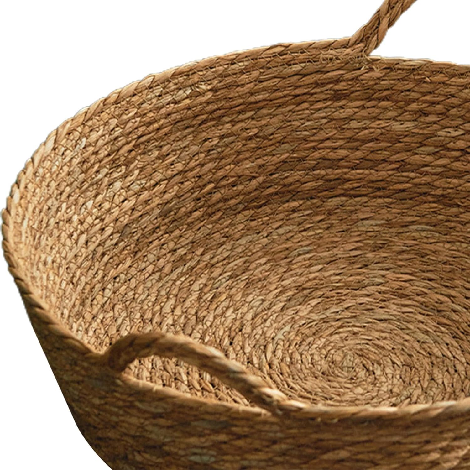 MYCENSE Woven Cat & Dog Bed, round Lounge Bed, Small (46Cmx15Cm), Scratch Resistant, Durable Grass Woven Cat Bed, Cat Scratcher for Puppy & Kitten