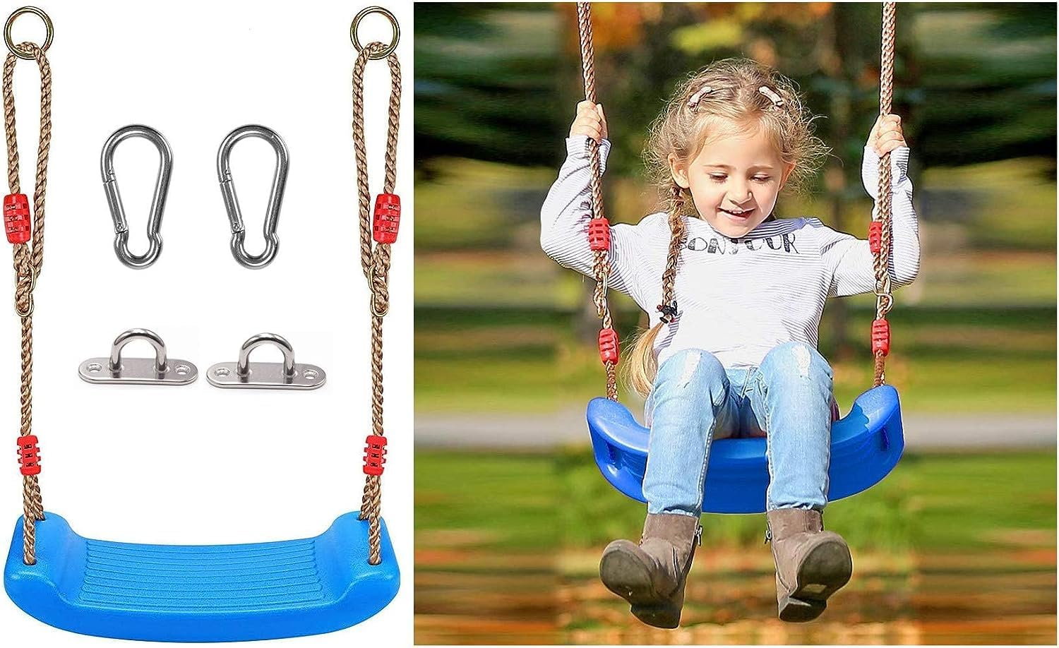 32 Pieces Stainless Steel Ceiling Hooks with Screws and Carabiners U-Shaped Wall Ceiling Mount Staple Hook,For Hammock Mosquito Net and Plant Basket. image number 4