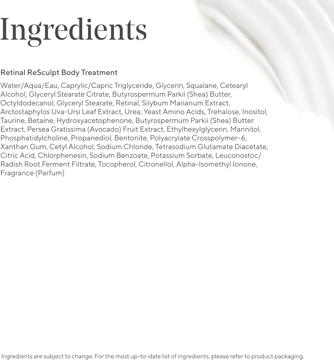 Murad Retinal Resculpt Body Treatment 148 Ml - Advanced Retinol Body Lotion for Skin Tightening and Firming, Targets Crepey Skin, Cellulite and Stretch Marks, Anti-Ageing Hydrating Body Moisturiser image number 6