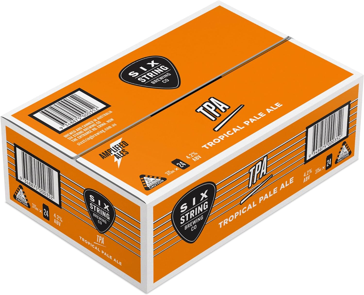 Six String Brewing Tropical Pale Ale 375Ml Case of 24 Craft Beer image number 2